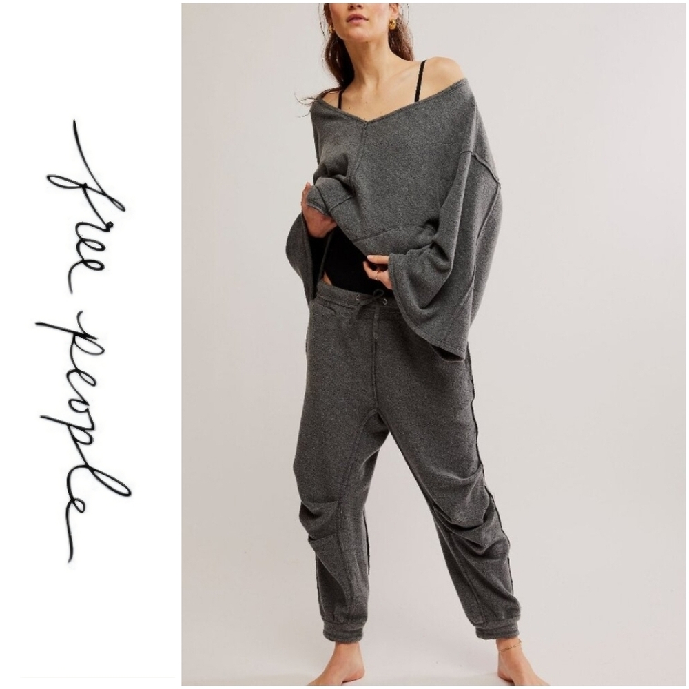 NWT Free People Day Off Fleece Set